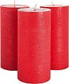 Набор свечей Мелт 150 мм (3 шт, красный)