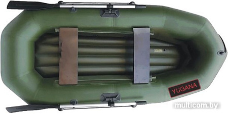 Гребная лодка Yugana R-260 НД (оливковый)