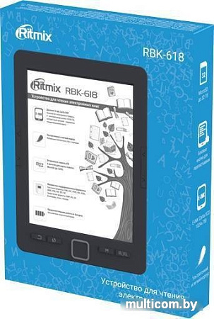 Электронная книга Ritmix RBK-618