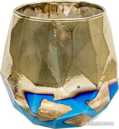 Подсвечник Вещицы NGB-33 (синий/золото)