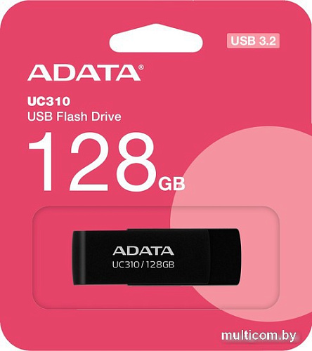 USB Flash ADATA UC310-128G-RBK 128GB (черный)