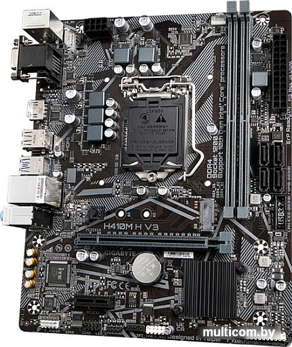 Материнская плата Gigabyte H410M H V3 (rev. 1.1/1.3)