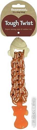 Игрушка для собак Rosewood Tough Twist Textured Fish 40217