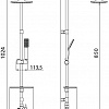 Душевая система Lemark LM8804C