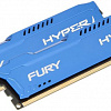 Оперативная память Kingston HyperX Fury Blue 2x4GB KIT DDR3 PC3-12800 (HX316C10FK2/8)