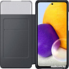 Чехол Samsung S View Wallet Cover для Samsung Galaxy A72 (черный)
