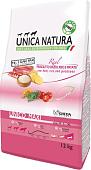 Сухой корм для собак Unica Natura Unico Maxi с сыровяленой ветчиной, рисом и картофелем 12 кг