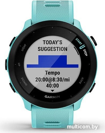 Умные часы Garmin Forerunner 55 (бирюзовый)