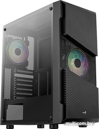 Корпус AeroCool Menace Saturn RGB-G-BK-v1