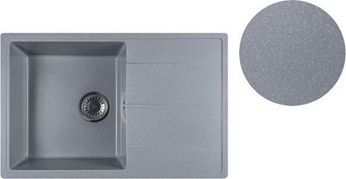 Кухонная мойка AV Engineering Benefit AVE730470SLA (серебристый)