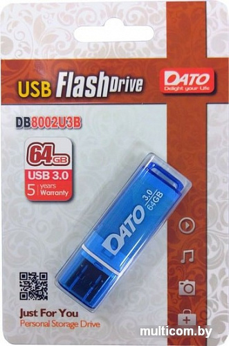 USB Flash Dato DB8002U3B 128GB (синий)