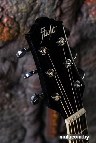 Акустическая гитара Flight D-200 BK