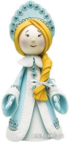 Набор для создания поделок/игрушек Волшебная мастерская Создай куклу. Снегурочка К013