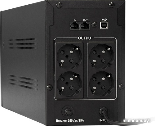 Источник бесперебойного питания ExeGate SpecialPro UNB-1200.LED.AVR.EURO.RJ.USB