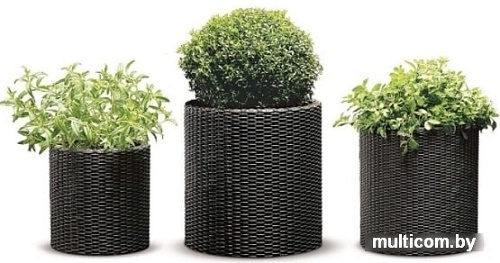 Кашпо Keter Cylinder Planter L 223947