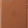 Чехол Apple Leather Case для iPhone 11 Pro (золотисто-коричневый)