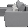 Угловой диван Mio Tesoro Таун 264 1.5ек-1.5ек-1.5пф (1363 серый)