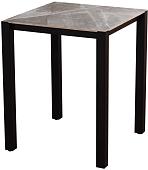 Стол Millwood Сеул керамогранит 60x60x75 (бетон канон/металл черный)