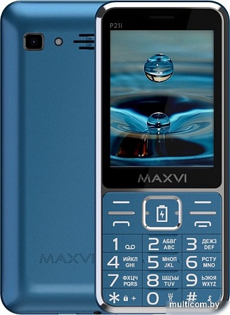 Телефон Maxvi P21i (маренго)