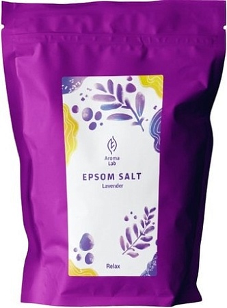 Косметика по уходу за телом Aroma Lab Соль Эпсома расслабляющая с лавандой Epsom Salt Relax 450 г