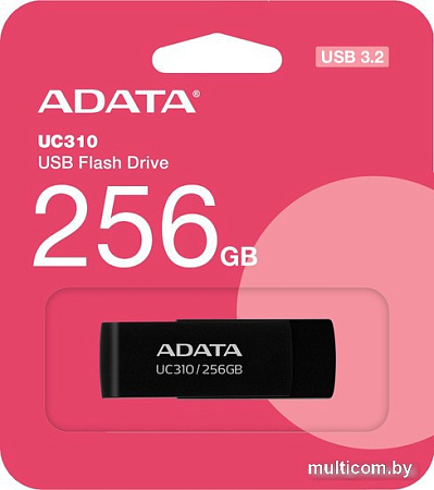 USB Flash ADATA UC310-256G-RBK 256GB (черный)