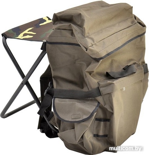Табурет НПО Кедр Складной средний (рамка в рамку) с рюкзаком STS-04