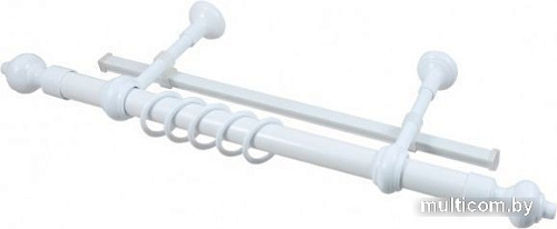 Карниз для штор Legrand Кантри + У-шина 48063477 (2 м, белый)