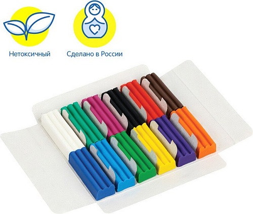 Пластилин Мульти-пульти Енот в сказке МП_41710 (12цв)