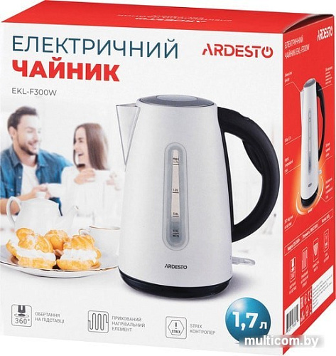 Электрочайник Ardesto EKL-F300W