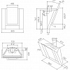 Каминная вытяжка KitchenAid KEWVP 80010