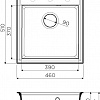 Кухонная мойка Omoikiri Daisen 46 CA