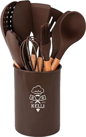 Набор кухонный KELLI KL-01121 (шоколадный)