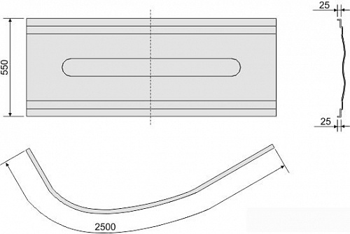 Экран под ванну Sanplast OWAU/CO 120x180