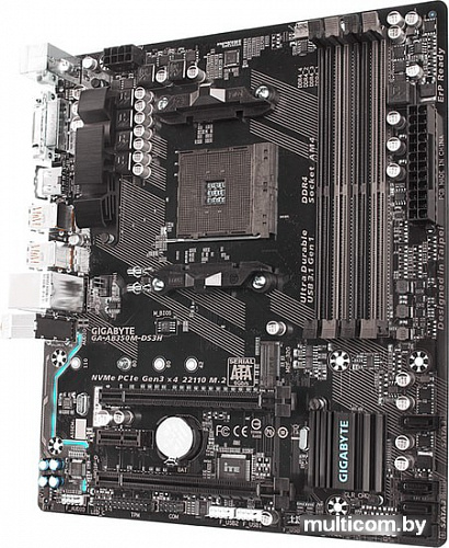 Материнская плата Gigabyte GA-AB350M-DS3H (rev. 1.x)