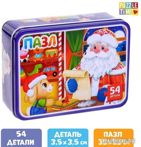 Мозаика/пазл Puzzle Time Домик Дедушки Мороза 5800956
