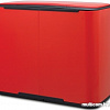 Brabantia Bo Pedal Bin 11л + 23л (пламенно-красный)