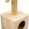 Комплекс Cat House На ножках 1.05 (мех/сизаль)