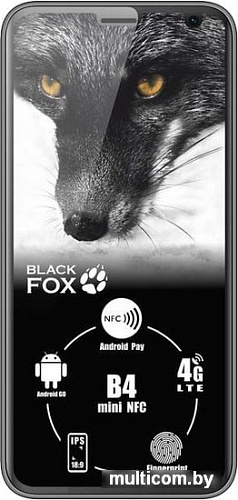 Смартфон Black Fox B4 mini (черный)