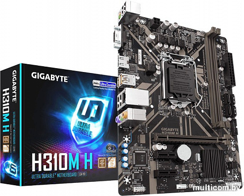 Материнская плата Gigabyte H310M H (rev. 1.0)