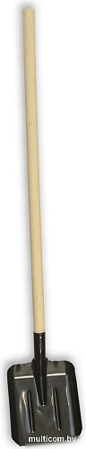 Лопата совковая ЭлКис ЛСП-001 С черенком