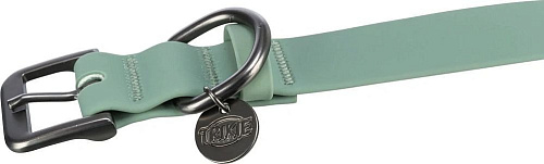 Ошейник Trixie CityStyle M-L (серо-зеленый)
