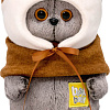 Классическая игрушка BUDI BASA Collection Басик Baby в шапке Медвежонок BB-125