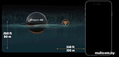 Эхолот Deeper Smart Sonar Pro