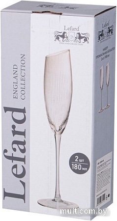 Набор бокалов для шампанского Lefard Daisy Optic 887-414 (2 шт)
