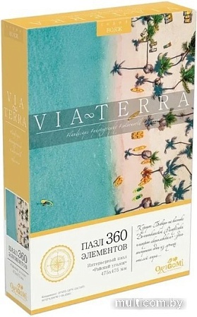 Пазл Origami Game Виа Терра. Райский уголок 06530 (360 эл)