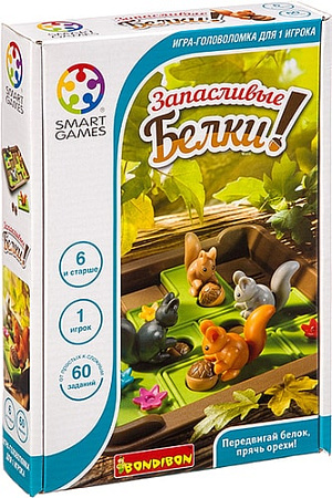 Настольная игра Bondibon Запасливые белки ВВ3065