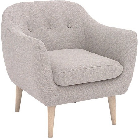 Интерьерное кресло Rivalli Реймс (Bravo White)