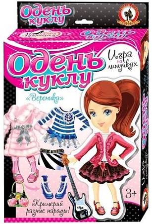 Развивающая игра Русский стиль Одень куклу. Вероника 03171