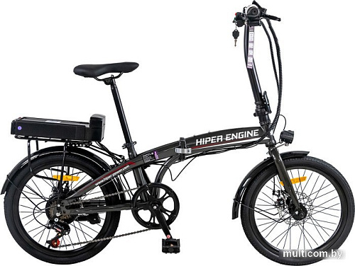 Электровелосипед Hiper Fold X4 Graphite (2023)