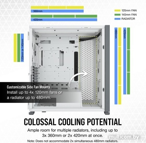 Корпус Corsair iCUE 7000X RGB CC-9011227-WW